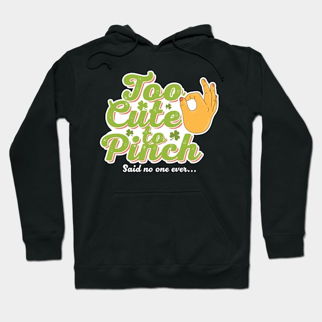 too cute to pinch Hoodie by GosokanKelambu